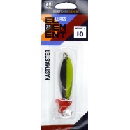 Блешня на хижу рибу, коливна, ZEOX Kastmaster, вага 10г, колір Silver-Gold